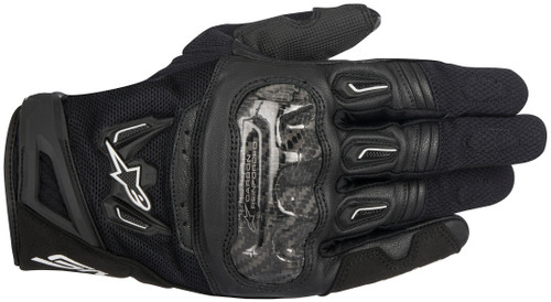 Alpinestars SMX-2 Air V2 GLV Black Motorcycle Gloves - Medium