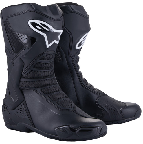 Alpinestars SMX-6 V3 Black Motorcycle Racing Shoes Size 39