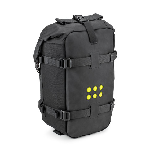 Kriega OS-12 Black Motorcycle Bag - Compact and Durable Storage Solution