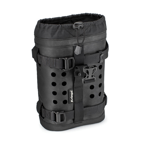 Kriega OS-BOTTLE BLK Black Storage Bottle with Leak-Proof Design