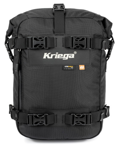 Kriega US 10 DryPack Black - Waterproof Motorcycle Storage Bag