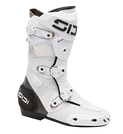 Sidi MAG-2 Air BT Cycling Shoe in White and Black, Size 47