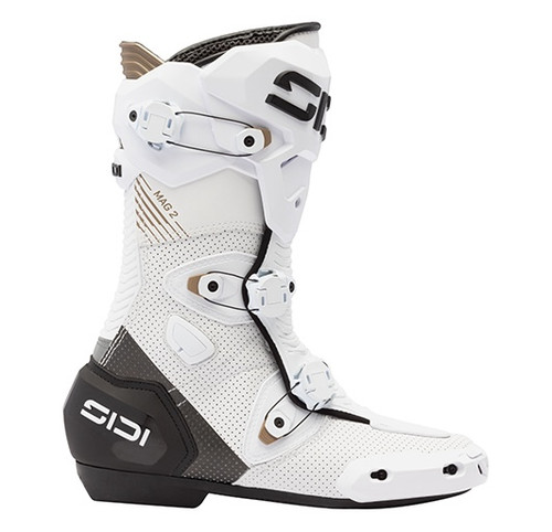 Sidi MAG-2 Air BT Cycling Shoes - Size 44, White and Black