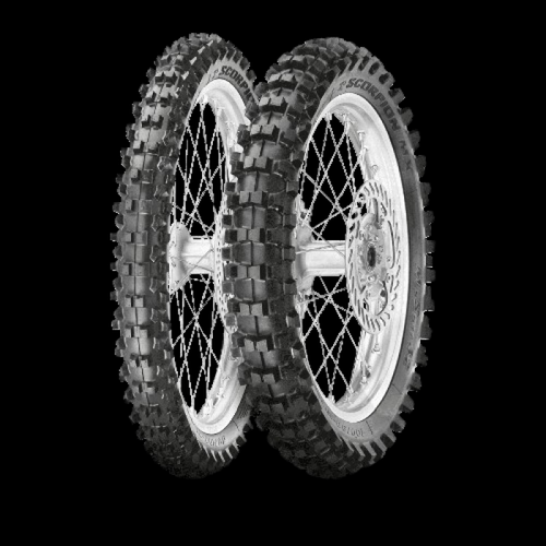 Pirelli Mid-Soft Stadium Tire 80/100-21 M/C 51M MST for Enhanced Performance