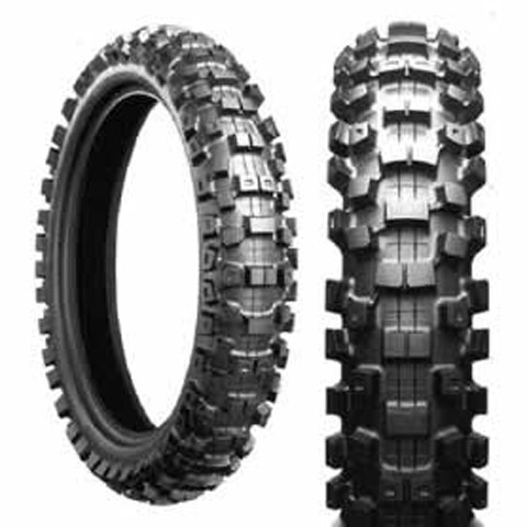 Bridgestone Motocross M404R 70/100-10 Tire - Durable Performance for Off-Road Riding