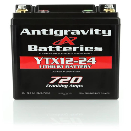 Antigravity YTX12-24-R Lithium Motorcycle Battery by Antigravity