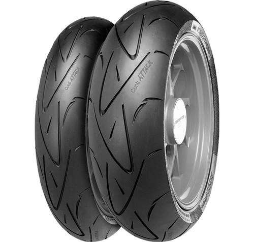 Continental Conti Sport Attack 180/55ZR17 M/C (73W) TL Motorcycle Tire
