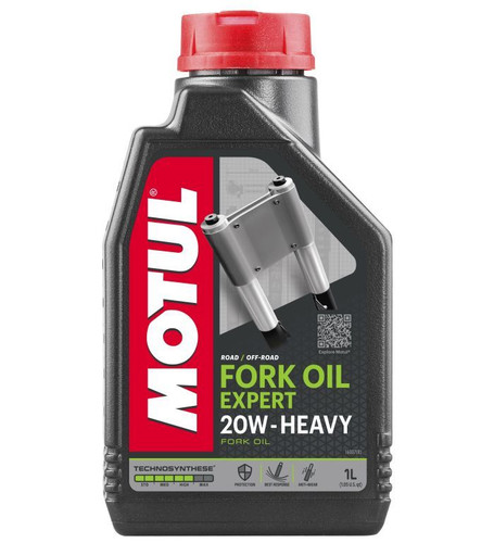 MOTUL Fork Oil EXP H 20W, 1 Liter - High-Performance Suspension Oil for Motorcycles