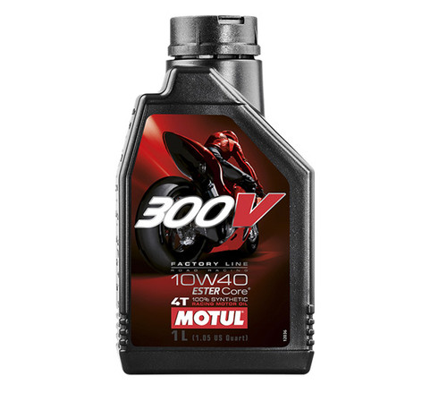 MOTUL 300V FL Road Racing 10W40 Motor Oil - 1 Liter