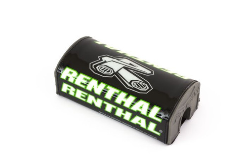 Renthal Fatbar Pad Black, Green, and White for Motorcycle Handlebars - Part P318