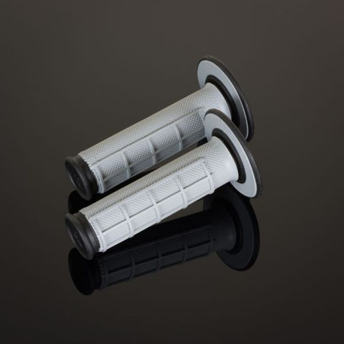 Renthal MX Grips DL Diamond / Waffle Grey and Black (Part Number: G151)