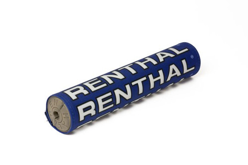 Renthal SX Pad 10-inch Blue/White Retro for Motorcycle Handlebars - Part Number P349