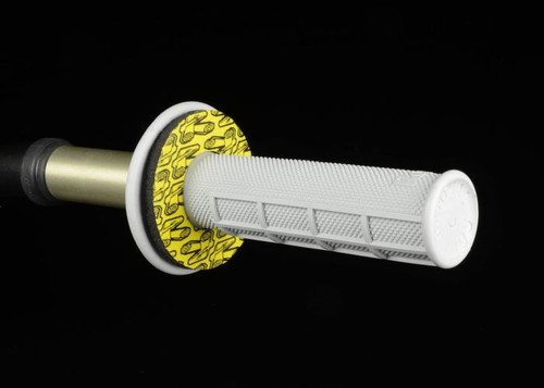 Renthal G205 Grip Donutz Yellow for Motorcycle Handlebars