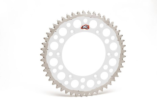 Renthal Twinring Sprocket Silver 51T - Durable Motorcycle Drive Gear
