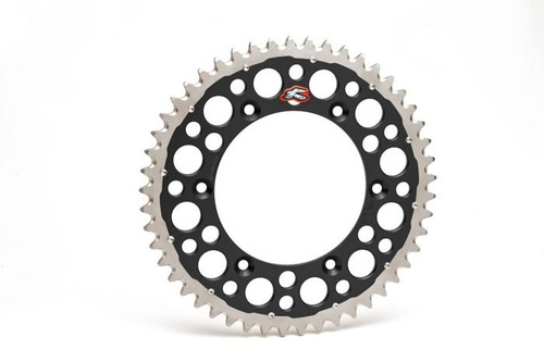 Renthal Twinring Sprocket Black 50T - Durable Motorcycle Chain Sprocket