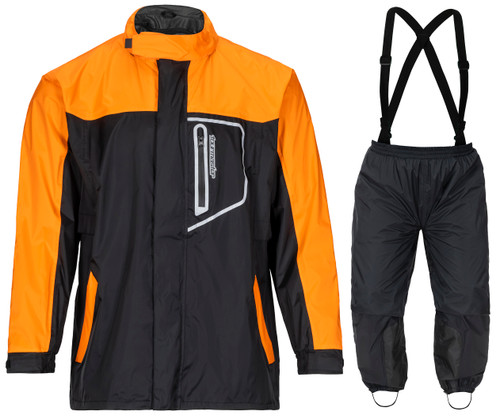 T/M Defender Rainsuit Orange Medium – Waterproof Jacket for Weather Protection