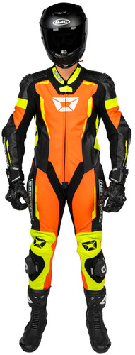 Cortech Sector Pro Air 1-Piece High Visibility Suit, Small, Orange (Part No. 8870018304)