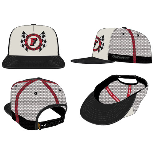 FastHouse Champion Choice Hat White/Black - Model 3210579500