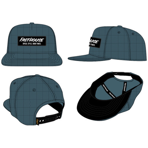 FastHouse Refined Hat Denim OS - Classic Denim Cap for Comfort and Style