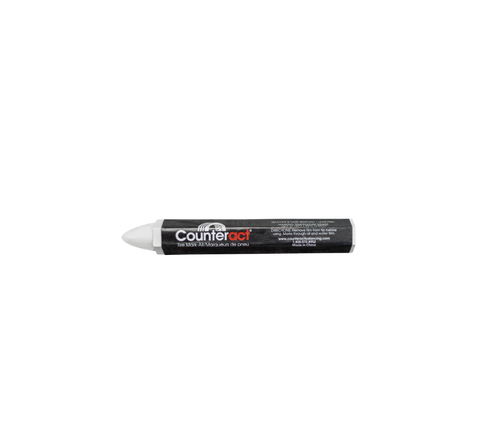 Counteract Mark-All Tire Crayon - White, 50 Pack – Professional Grade Tire Marking Tool for Powersports