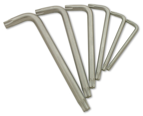 CruzTOOLS Torx Key Set for European Motorcycles - Precision Chrome Vanadium Alloy Fastener Tools