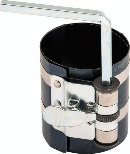 BikeMaster Piston Ring Compressor 90-175mm – Easy Engine Assembly Tool for Powersports Applications