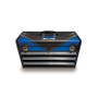 Matrix Concepts M81 Worx Box - Blue Steel Lockable Toolbox with Drawer Organization