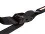 PRP Cam-Lock 1 inch x 10 ft. Tie Down with Snap 'S' Hooks and Soft Tie - Black