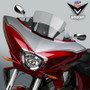 National Cycle VStream Mid/Std. Windshield for Victory Cross Country, Touring, 8-Ball, and Magnum - Light Tint (Part N20701)