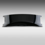 National Cycle 49-59 Harley-Davidson Pan Head FL Replacement Window - Black