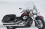 National Cycle 88+ Hon Shadow/87-09 Kaw/92-09 Suzuki/96-17 Yam Road Star Chrome Lower Deflectors - Part N763A