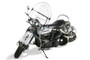 National Cycle Vintage-Style Beaded Windshield for Harley-Davidson Knucklehead and Panhead (Part N2200)
