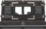 QuadBoss 15-19 Polaris Ranger 1000 Diesel Soft Rear Window – Durable Polycarbonate Cab Accessory