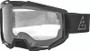 Answer Apex 1 Goggles Black/Black for Adults - Powersports Anti-Fog and Anti-Scratch Lens