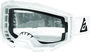 Answer Apex 1 Goggles White/Black – Adult Powersports Eye Protection