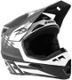 Answer AR1 Sweep Helmet Black/White – Medium – Meets ECE 22-05/06 and D.O.T. Standards