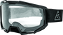 Answer Apex 1 Youth Goggles Black/Black - Powersports Helmet Compatible