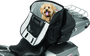 Kuryakyn Pet Palace Titan Motorcycle Pet Carrier for Touring Seats – Weather-Resistant and Heat-Reducing Design