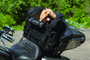 Kuryakyn Pet Palace Titan Motorcycle Pet Carrier for Touring Seats – Weather-Resistant and Heat-Reducing Design