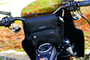 Kuryakyn Barrio Bag - Versatile 7-Inch by 4-Inch Motorcycle Storage Pouch with MOLLE and Roll Top Closure