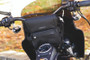 Kuryakyn Barrio Bag - Versatile 7-Inch by 4-Inch Motorcycle Storage Pouch with MOLLE and Roll Top Closure