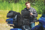 Kuryakyn Momentum Hitchhiker Trunk Rack Bag - Versatile Weather-Resistant Storage for Powersports Vehicles