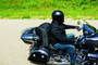 Kuryakyn Momentum Wanderer Seat Bag - 60 Liter Touring Passenger Seat Storage with Padded Backrest and Multiple Pockets