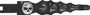 Kuryakyn Zombie Levers 96-Up Cable Gloss Black for Harley-Davidson