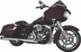 Kuryakyn Boss Blades Levers for 2014-2016 Harley Davidson Touring Models - Chrome Finish