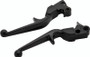 Kuryakyn Trigger Lever Set 96-Up Cable for Harley-Davidson Touring Models - Gloss Black