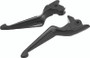 Kuryakyn ISO Levers 14-16 Harley Davidson Touring Black Part 5733