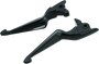 Kuryakyn ISO Levers 17-20 Harley Davidson Touring Models – Black