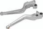 Kuryakyn Dillinger Levers Cable Silver for Harley-Davidson - Part 6681