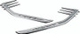 Kuryakyn Mid Frame Air Deflector Accent for Harley-Davidson Models – Part 8674